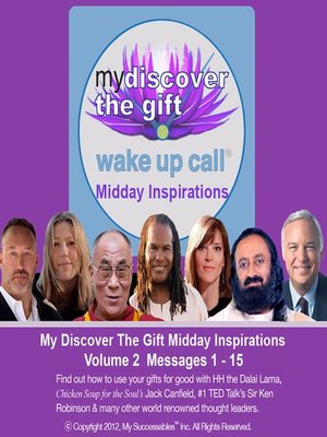 cover image of My Discover the Gift Wake UP Call, Midday Inspirations, Volume 2